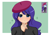 Size: 1828x1282 | Tagged: safe, artist:kittyrosie, screencap, rarity, human, pony, unicorn, g4, season 2, sweet and elite, beatnik rarity, beret, blushing, clothes, cute, eyes closed, hat, humanized, kittyrosie is trying to murder us, looking at you, raribetes, smiling, smiling at you, sweater