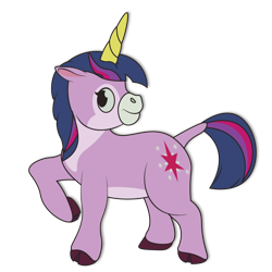 Size: 1200x1200 | Tagged: safe, artist:prixy05, twilight sparkle, pony, unicorn, g4, disney style, fantasia, simple background, solo, transparent background, unicorn twilight, vector