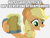 Size: 660x500 | Tagged: safe, artist:ahumeniy, artist:laberoon, edit, applejack, earth pony, pony, g4, alpha channel, checkered background, cider, cider mug, cowboy hat, female, grin, hat, holiday, hoof hold, hooves, mare, mug, saint patrick's day, simple background, smiling, solo, tankard