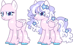 Size: 2789x1739 | Tagged: safe, artist:kurosawakuro, oc, oc only, pegasus, pony, base used, body markings, closed mouth, coat markings, colored ears, colored hooves, colored wings, colored wingtips, cyan eyes, dappled, facial markings, female, flower, flower in hair, folded wings, freckles, lightly watermarked, looking at you, mare, pegasus oc, simple background, smiling, solo, standing, transparent background, two toned wings, unshorn fetlocks, watermark, wings