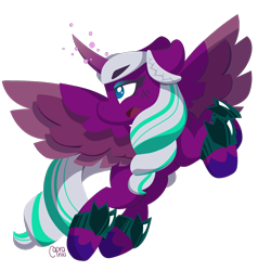 Size: 2000x2000 | Tagged: safe, artist:caprania, opaline arcana, alicorn, pony, g5, spoiler:g5, high res, lineless, simple background, solo, transparent background