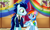 Size: 1200x720 | Tagged: safe, artist:mlplary6, rainbow dash, soarin', pegasus, pony, g4, bride, clothes, cute, dashabetes, dress, female, flower, groom, holding hooves, husband and wife, looking at each other, looking at someone, male, mare, marriage, rainbow dash always dresses in style, romantic, ship:soarindash, shipping, smiling, smiling at each other, soarinbetes, stallion, straight, suit, tuxedo, wedding, wedding dress