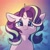 Size: 2008x2008 | Tagged: safe, artist:dodsie, starlight glimmer, pony, unicorn, g4, bust, eyebrows, female, high res, looking at you, mare, portrait, smiling, smiling at you, solo