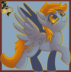 Size: 1124x1140 | Tagged: safe, artist:brainiac, derpy hooves, pegasus, pony, g4, female, limited palette, mare, solo