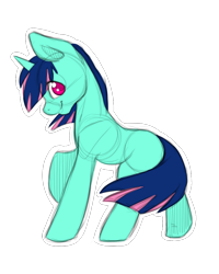 Size: 800x1000 | Tagged: safe, artist:sinclair2013, oc, oc only, oc:umi-chan, pony, unicorn, female, horn, mare, simple background, solo, transparent background, unicorn oc