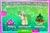 Size: 1565x1031 | Tagged: safe, gameloft, spring green, earth pony, pony, g4, my little pony: magic princess, advertisement, cajun ponies, costs real money, female, green, holiday, introduction card, mare, saint patrick's day