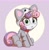 Size: 2132x2166 | Tagged: safe, artist:pabbley, sweetie belle, pony, unicorn, g4, animal costume, cat costume, clothes, collar, costume, cute, cute little fangs, daaaaaaaaaaaw, diasweetes, eye clipping through hair, fangs, female, filly, foal, high res, kigurumi, kitty belle, looking at you, sitting, solo