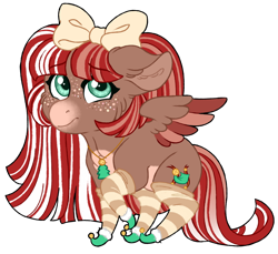 Size: 1024x938 | Tagged: safe, artist:azure-art-wave, oc, oc only, oc:twinkle toes, pegasus, pony, chibi, clothes, female, mare, simple background, socks, solo, striped socks, transparent background
