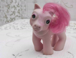 Size: 2000x1531 | Tagged: safe, baby heart throb, pegasus, pony, g1, baby, baby pony, beddy bye eye ponies, brushable, female, filly, foal, irl, jesus christ how horrifying, merchandise, nightmare fuel, photo, solo, toy, uncanny valley, why