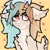 Size: 2048x2048 | Tagged: safe, artist:ponysforyou, oc, oc only, goat, pony, chest fluff, fluffy, goat oc, heart, high res, pixel art, simple background, solo, yellow background
