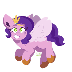 Size: 2000x2000 | Tagged: safe, artist:caprania, pipp petals, pegasus, pony, g5, adorapipp, cute, high res, simple background, smiling, solo, transparent background