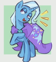 Size: 991x1109 | Tagged: safe, artist:meattforbrains, trixie, pony, unicorn, g4, female, solo