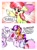 Size: 1884x2513 | Tagged: safe, artist:liaaqila, apple bloom, diamond tiara, scootaloo, sweetie belle, earth pony, pegasus, pony, unicorn, g4, banishment, butt, comic, commission, cruel and unusual punishment, cutie mark crusaders, dialogue, eye clipping through hair, fate worse than death, florida, group, high res, parody, plot, quartet, speech bubble, the kentucky fried movie, traditional art, underhoof