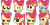 Size: 384x192 | Tagged: safe, artist:scootaloormayfly, apple bloom, earth pony, pony, g4, adorabloom, bloodshot eyes, bow, cute, drug use, drugs, exclamation point, goggles, meth, multeity, pixel art, potion, question mark, rpg maker, simple background, skull, solo, sprite, transparent background