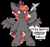 Size: 1854x1761 | Tagged: safe, artist:heart-sketch, oc, oc only, oc:darknightprincess, oc:scarlet moonlight, pegasus, pony, black background, blue eyes, female, gray fur, hoof hold, knife, mare, pegasus oc, red mane, simple background, solo, standing, standing on two hooves, violence