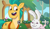 Size: 1064x608 | Tagged: safe, screencap, eggmund bunny, hitch trailblazer, earth pony, pony, rabbit, g5, my little pony: tell your tale, the hunt for eggmund bunny, spoiler:g5, spoiler:my little pony: tell your tale, animal, crying, easter bunny, heart, heart eyes, male, shipping fuel, stallion, tears of joy, wingding eyes