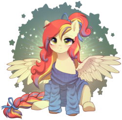 Size: 2193x2164 | Tagged: safe, alternate character, alternate version, artist:avrameow, part of a set, oc, oc only, pegasus, pony, clothes, commission, high res, oversized clothes, pegasus oc, simple background, solo, sweater, transparent background, ych result