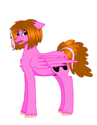 Size: 498x646 | Tagged: safe, artist:harmonicdreemur1308, oc, oc only, pegasus, pony, beard, chest fluff, facial hair, male, pegasus oc, simple background, solo, stallion, white background, wings