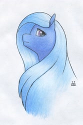 Size: 2720x4096 | Tagged: safe, artist:antnoob, artist:lightsolver, oc, pony, color, female, mare, simple background, solo, traditional art, white background