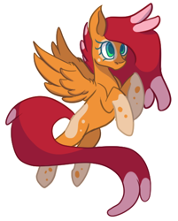 Size: 410x510 | Tagged: safe, artist:brybrychan, oc, oc only, oc:rosy cheeks, pegasus, pony, eyelashes, female, mare, pegasus oc, simple background, solo, transparent background, wings