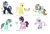 Size: 1720x1180 | Tagged: safe, artist:harmonicdreemur1308, oc, oc only, pony, base used, crack ship offspring, offspring, parent:daring do, parent:double diamond, parent:fancypants, parent:fleur-de-lis, parent:king sombra, parent:lightning dust, parent:maud pie, parent:pinkie pie, parent:sassy saddles, parent:shining armor, parent:spitfire, parent:zecora, parents:daringsaddles, parents:doublefire, parents:fleurcora, parents:lightningarmor, parents:maudpants, parents:sombrapie, simple background, white background