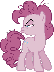 Size: 199x265 | Tagged: safe, artist:angellight-bases, artist:mcristal2006, artist:muhammad yunus, mean pinkie pie, earth pony, pony, g4, the mean 6, angry, base used, clone, female, furious, mare, simple background, solo, sultry pose, suspicious, transparent background, unamused