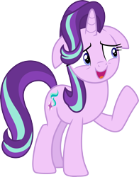 Size: 3000x3820 | Tagged: safe, artist:cloudy glow, starlight glimmer, g4, road to friendship, .ai available, female, floppy ears, high res, mare, open mouth, simple background, solo, transparent background, vector