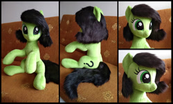 Size: 1808x1092 | Tagged: safe, artist:littlefairyswonders, oc, oc:filly anon, earth pony, pony, earth pony oc, female, filly, irl, photo, plushie, solo