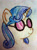 Size: 2179x2961 | Tagged: safe, artist:mildgyth, derpibooru exclusive, dj pon-3, vinyl scratch, anthro, g4, alternate hairstyle, bust, high res, portrait, solo, traditional art, vinyl class