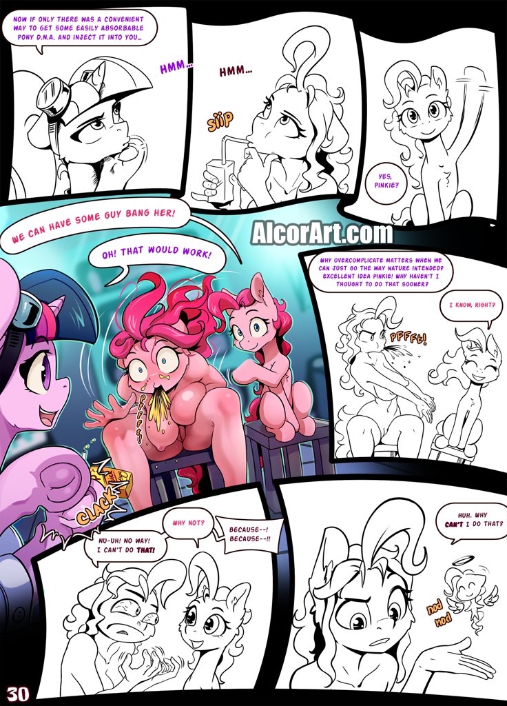 3071150 Explicit Artist Alcor Pinkie Pie Twilight Sparkle Earth