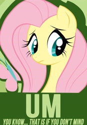 Size: 3275x4697 | Tagged: safe, artist:chingilin, fluttershy, g4, poster, solo