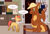 Size: 1280x865 | Tagged: safe, artist:sinclair2013, oc, oc only, oc:dragon breath, oc:miss daisy, dragon, earth pony, pony, duo, female, looking at each other, looking at someone, mare, pubic mound