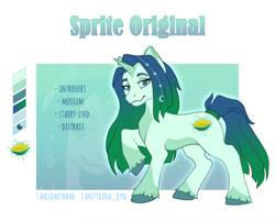 Size: 2388x1922 | Tagged: safe, oc, oc only, pony, unicorn, adoptable, auction, cute, cutie mark, horn, long hair, long mane, long tail, medium, reference sheet, simple background, solo, spirit, tail, unicorn oc, white background