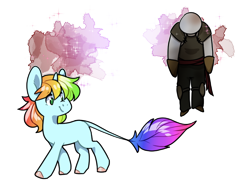 Size: 800x600 | Tagged: safe, artist:sinclair2013, oc, oc only, oc:prism, pony, unicorn, dummy, female, leonine tail, levitation, magic, mare, simple background, solo, tail, telekinesis, transparent background