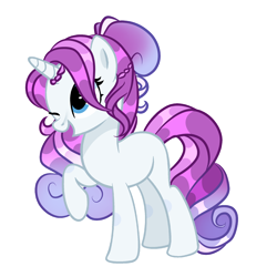 Size: 2048x2048 | Tagged: safe, artist:harmonyvitality-yt, oc, oc only, pony, unicorn, g4, base used, eyelashes, female, high res, horn, magical lesbian spawn, mare, offspring, parent:oc:snowdrop, parent:potion nova, simple background, solo, transparent background, unicorn oc