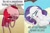 Size: 640x418 | Tagged: safe, edit, edited screencap, screencap, rarity, pony, unicorn, g4, benson, crossover, crossover shipping, crying, curled up, female, gumball machine, horn, male, regular show, shipping, song reference, straight