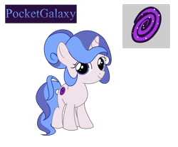 Size: 818x676 | Tagged: safe, artist:cdv, derpibooru exclusive, oc, oc only, oc:pocket galaxy, pony, unicorn, female, filly, foal, reference sheet, simple background, solo, transparent background