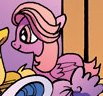 Size: 103x96 | Tagged: safe, artist:andy price, artist:angieness, idw, official comic, rosy dawn, pegasus, pony, g4, micro-series #3, my little pony micro-series, spoiler:comic, background pony, comic, female, mare, picture for breezies