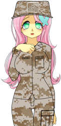 Size: 609x1246 | Tagged: safe, artist:edy_january, artist:zakro, edit, fluttershy, human, equestria girls, g4, my little pony equestria girls: better together, big breasts, breasts, busty fluttershy, camouflage, clothes, free to use, hat, link in description, marine, marines, military, military uniform, simple background, soldier, solo, transparent background, uniform, uniform hat, usmc