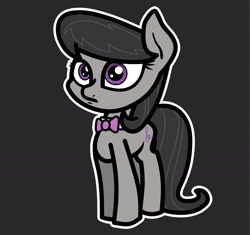 Size: 2048x1925 | Tagged: safe, artist:ewoudcponies, octavia melody, earth pony, pony, g4, female, gray background, mare, simple background, solo