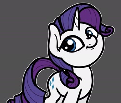 Size: 2048x1740 | Tagged: safe, artist:ewoudcponies, rarity, pony, unicorn, g4, female, gray background, simple background, solo