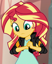 Size: 534x661 | Tagged: safe, screencap, sunset shimmer, human, equestria girls, equestria girls specials, g4, my little pony equestria girls: movie magic, cropped, solo