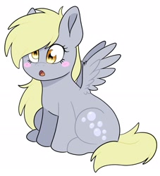 Size: 1877x2063 | Tagged: safe, artist:yourpennypal, derpy hooves, pegasus, pony, g4, female, simple background, solo, white background