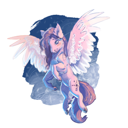 Size: 1200x1200 | Tagged: safe, artist:futuredustfuturerust, north star (g1), pegasus, pony, g1, cute, female, flying, g1 northabetes, mare, north star can fly, simple background, solo, transparent background