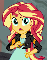 Size: 531x684 | Tagged: safe, screencap, sunset shimmer, human, equestria girls, equestria girls specials, g4, my little pony equestria girls: movie magic, cropped, solo