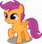Size: 5000x5293 | Tagged: safe, artist:dashiesparkle, scootaloo, pegasus, pony, g4, owl's well that ends well, season 1, .svg available, absurd resolution, cute, cutealoo, female, filly, foal, grin, happy, raised hoof, shadow, simple background, smiling, solo, spread wings, transparent background, vector, wings