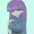 Size: 1733x1733 | Tagged: safe, alternate version, artist:batipin, maud pie, human, equestria girls, g4, breasts, busty maud pie, cropped, female, looking at you, solo