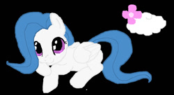 Size: 920x505 | Tagged: safe, artist:leafywolf, oc, oc only, pegasus, pony, base used, black background, female, folded wings, mare, pegasus oc, simple background, solo, wings