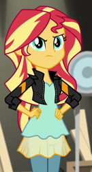Size: 304x564 | Tagged: safe, screencap, sunset shimmer, human, equestria girls, equestria girls specials, g4, my little pony equestria girls: movie magic, cropped, solo