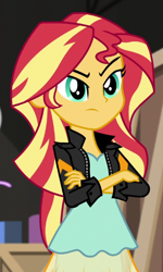 Size: 370x616 | Tagged: safe, screencap, sunset shimmer, human, equestria girls, equestria girls specials, g4, my little pony equestria girls: movie magic, cropped, solo